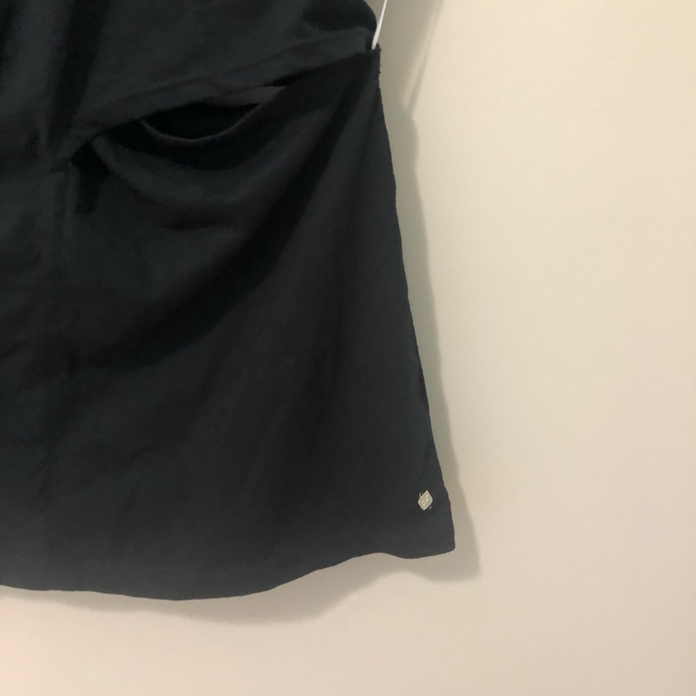 Fabletics Black Strappy Workout Top - image 4